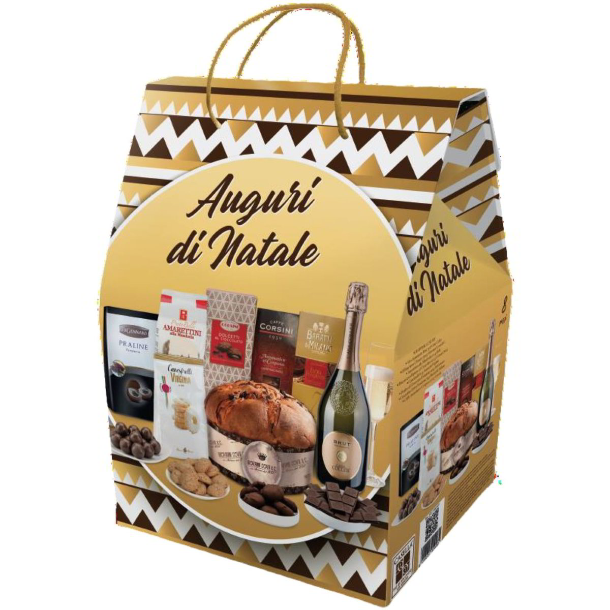 Cesto Per Deposito Babbo Natale Cesto Di Natale – Set Regalo Vuoto | Borsa Con Mele Cestino Natalizio